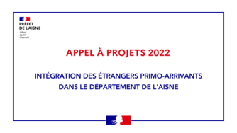 Appel à projets relatif à l'intégration des étrangers primo-arrivants dans le département de l'Aisne