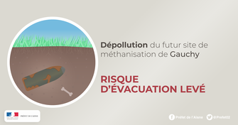 Informations concernant la dépollution du futur site de méthanisation de Gauchy