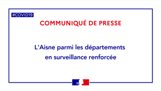 L'Aisne parmi les départements en surveillance renforcée