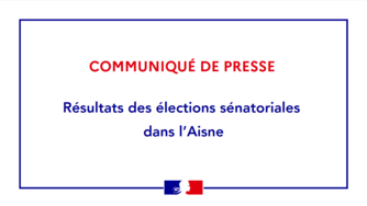 Résultats des élections sénatoriales dans l’Aisne