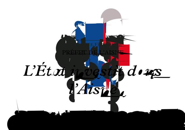 Logo l'Etat investit dans l'Aisne